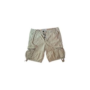 Abercrombie & Fitch Men's Cargo Shorts in Khaki